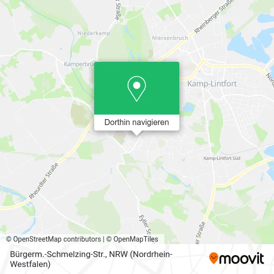 Bürgerm.-Schmelzing-Str. Karte