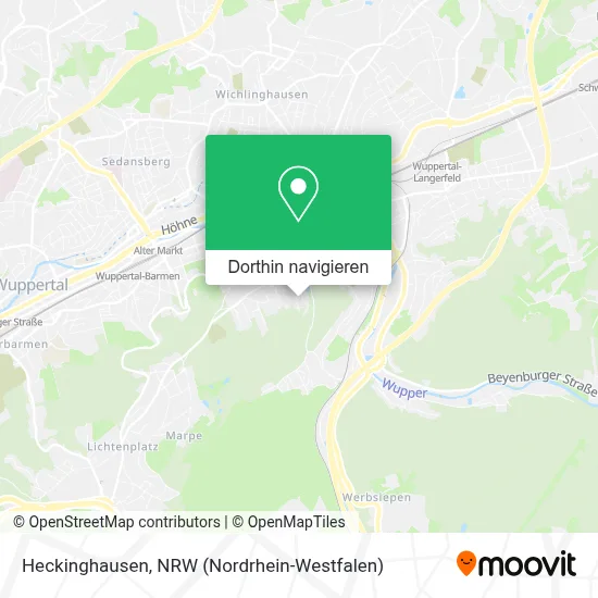 Heckinghausen Karte