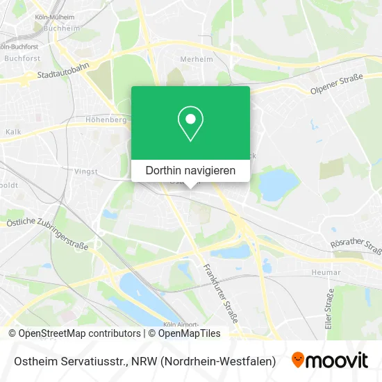 Ostheim Servatiusstr. Karte