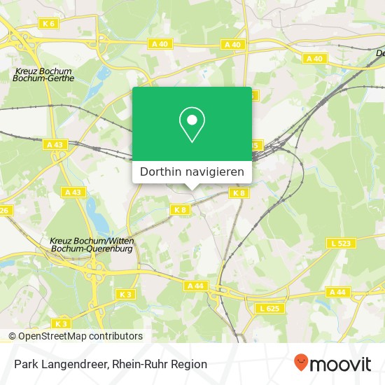 Park Langendreer Karte