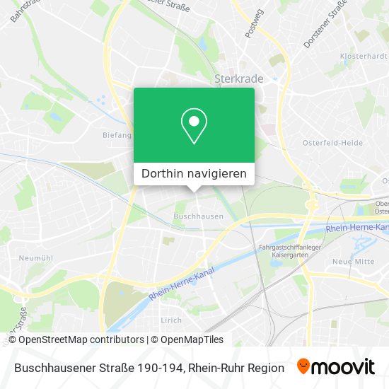 Buschhausener Straße 190-194 Karte