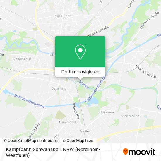 Kampfbahn Schwansbell Karte