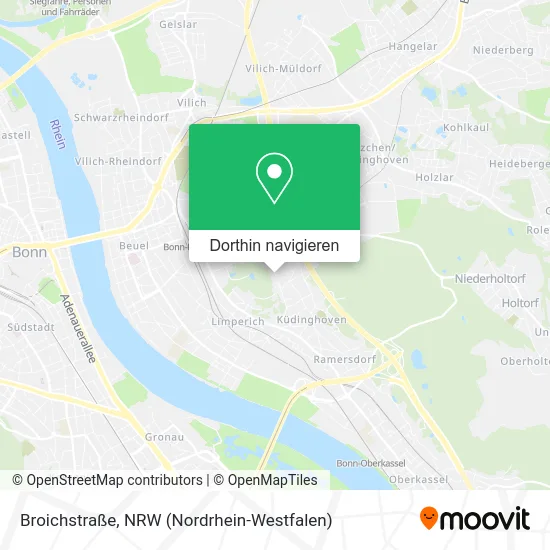 Broichstraße Karte