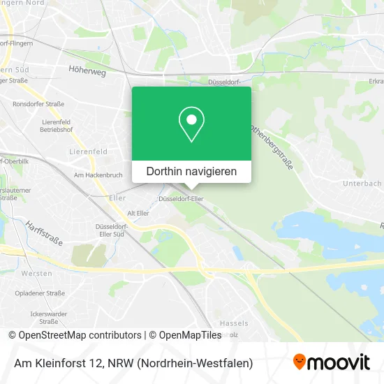 Am Kleinforst 12 Karte