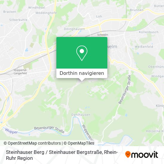 Steinhauser Berg / Steinhauser Bergstraße Karte
