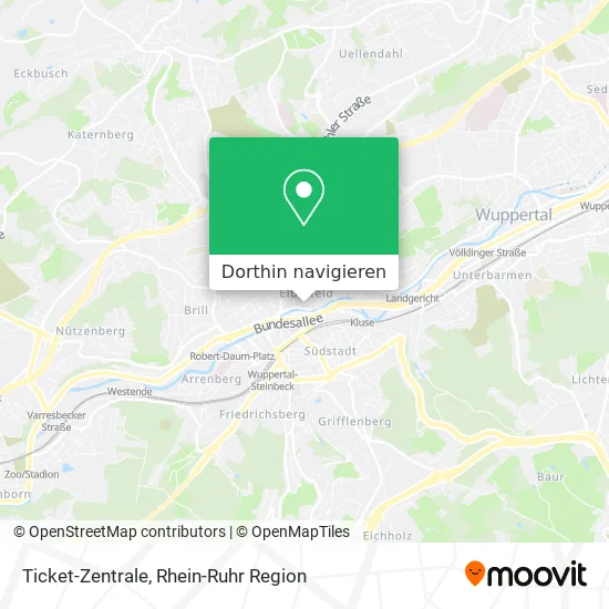 Ticket-Zentrale Karte