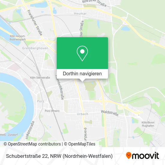 Schubertstraße 22 Karte