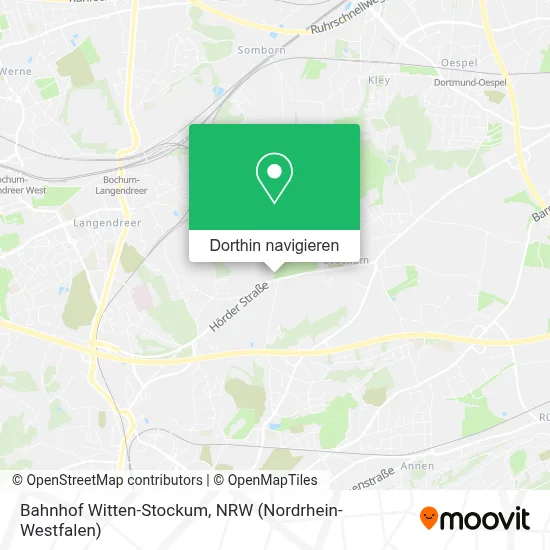 Bahnhof Witten-Stockum Karte