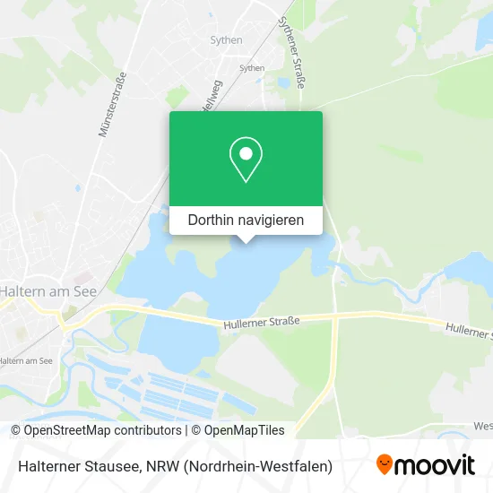 Halterner Stausee Karte