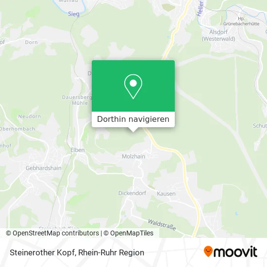 Steinerother Kopf Karte