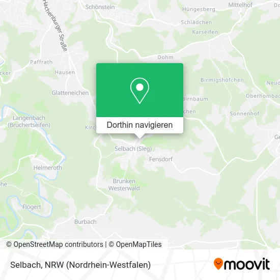 Selbach Karte