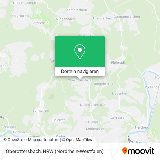 Oberottersbach Karte