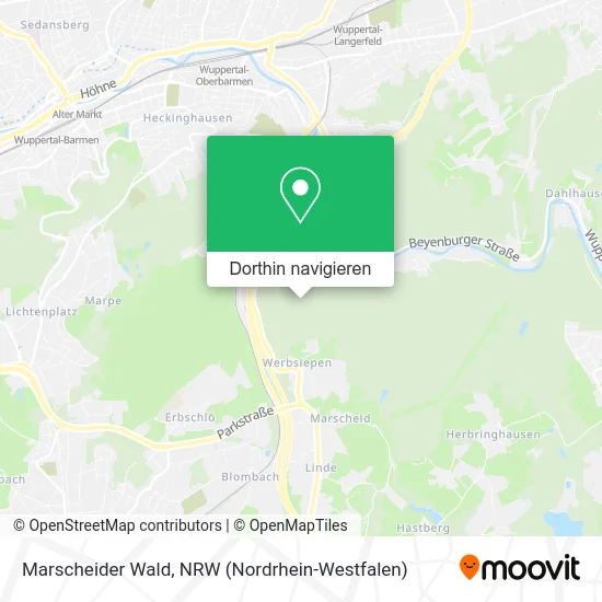 Marscheider Wald Karte