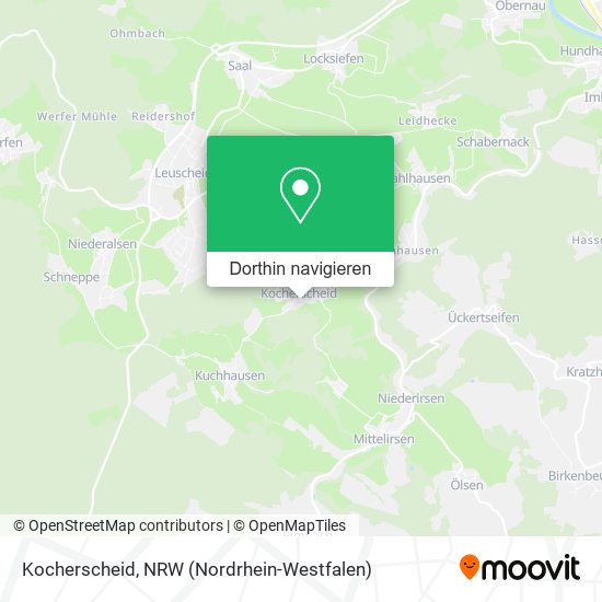 Kocherscheid Karte