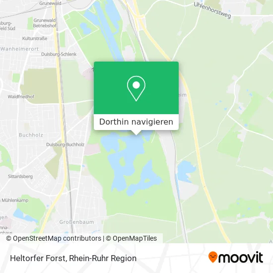 Heltorfer Forst Karte