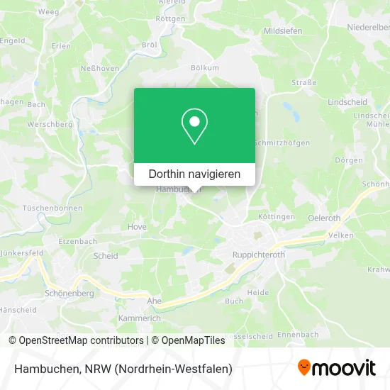 Hambuchen Karte