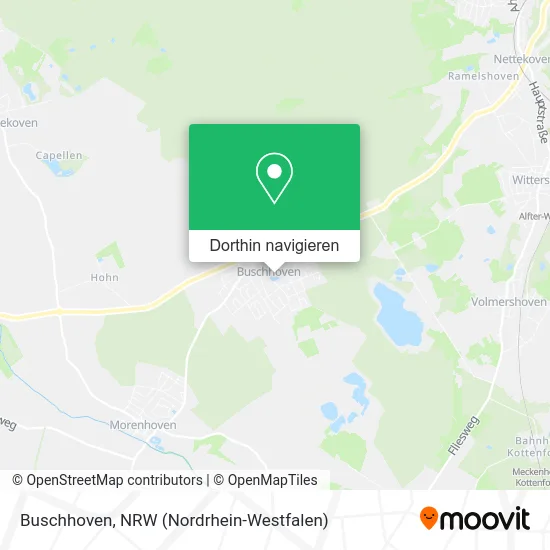 Buschhoven Karte