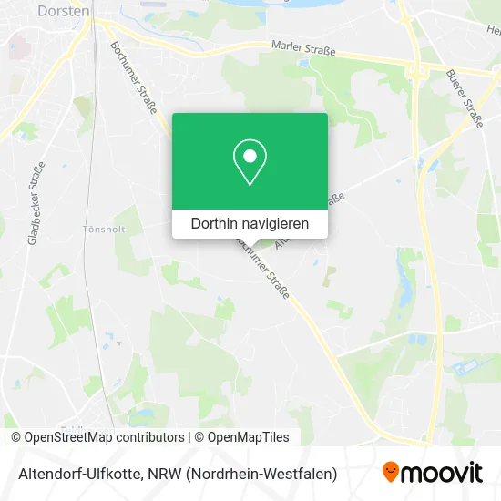 Altendorf-Ulfkotte Karte