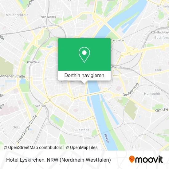 Hotel Lyskirchen Karte