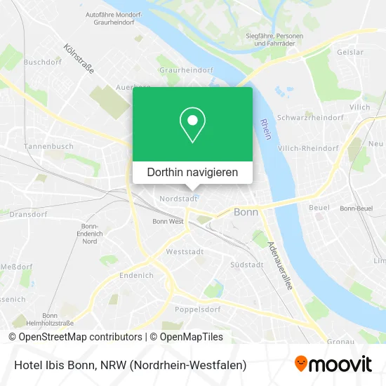 Hotel Ibis Bonn Karte