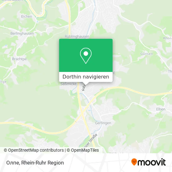 Олпе Karte