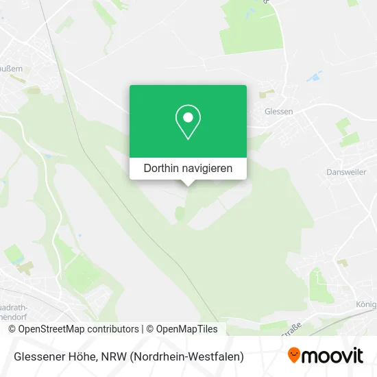 Glessener Höhe Karte