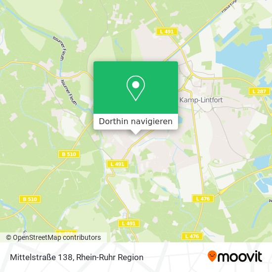 Mittelstraße 138 Karte