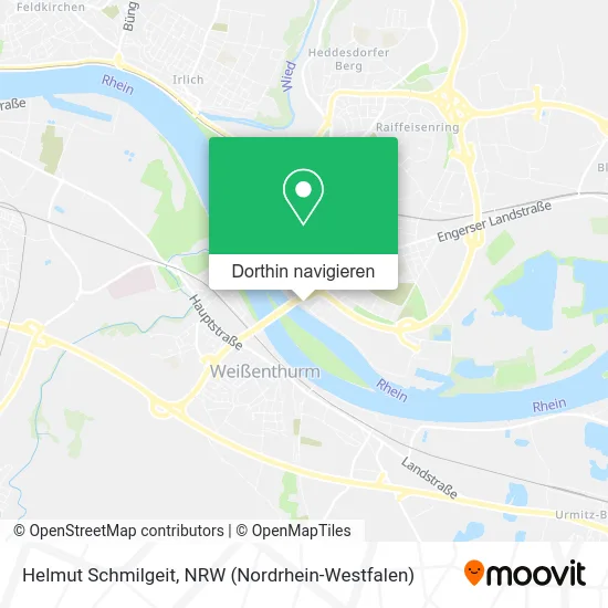 Helmut Schmilgeit Karte