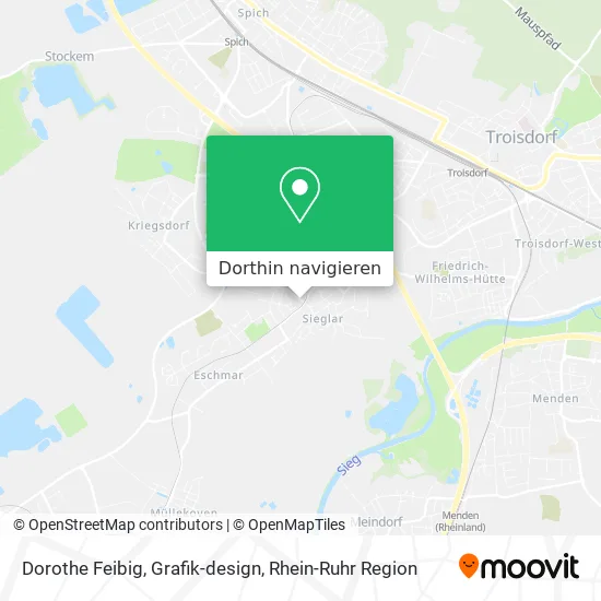 Dorothe Feibig, Grafik-design Karte