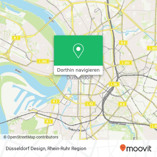 Düsseldorf Design Karte