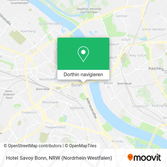 Hotel Savoy Bonn Karte