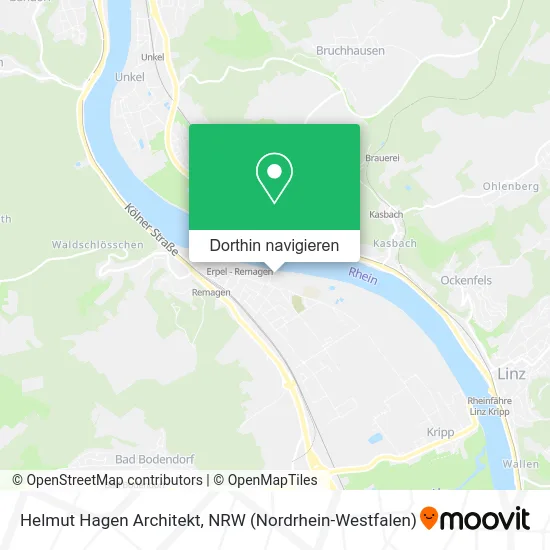 Helmut Hagen Architekt Karte