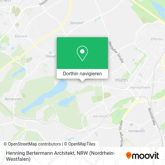 Henning Bertermann Architekt Karte