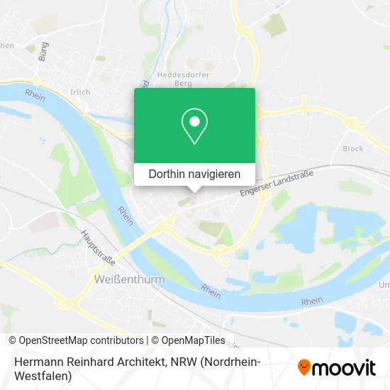 Hermann Reinhard Architekt Karte