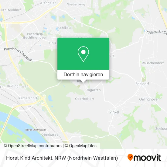 Horst Kind Architekt Karte