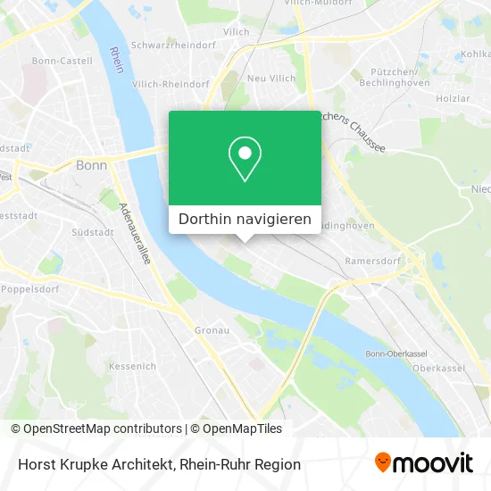 Horst Krupke Architekt Karte