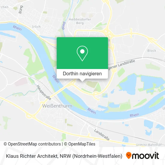 Klaus Richter Architekt Karte