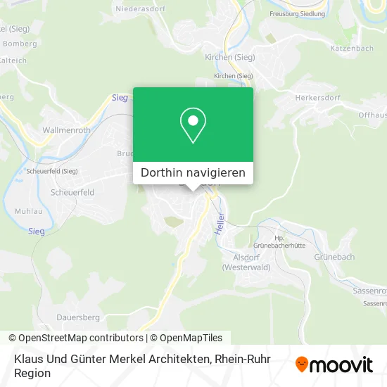 Klaus Und Günter Merkel Architekten Karte