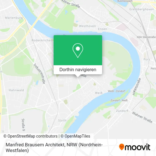 Manfred Brausem Architekt Karte