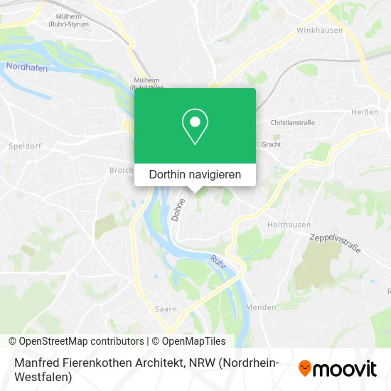 Manfred Fierenkothen Architekt Karte