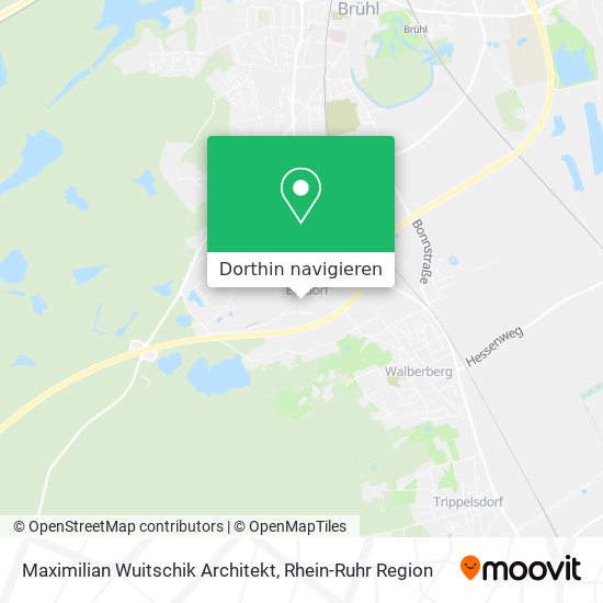 Maximilian Wuitschik Architekt Karte