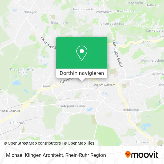 Michael Klingen Architekt Karte