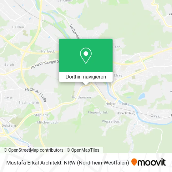 Mustafa Erkal Architekt Karte