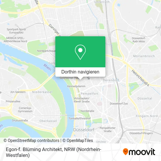 Egon-f. Blüming Architekt Karte