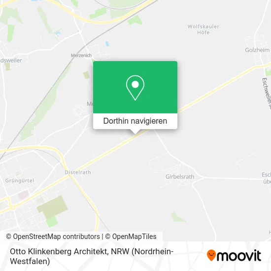 Otto Klinkenberg Architekt Karte