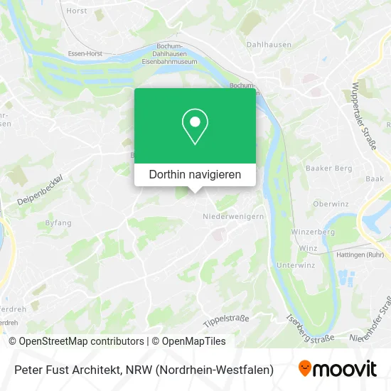 Peter Fust Architekt Karte