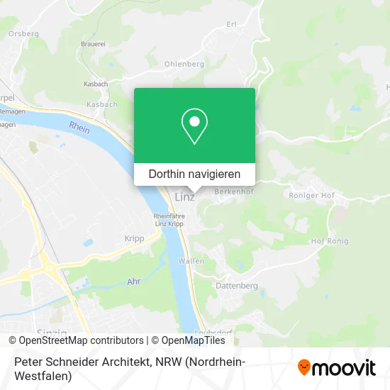 Peter Schneider Architekt Karte