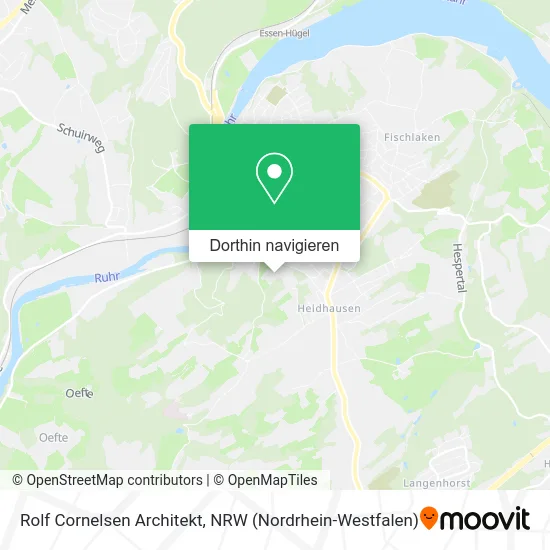 Rolf Cornelsen Architekt Karte