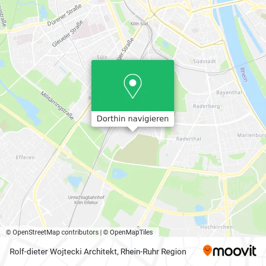 Rolf-dieter Wojtecki Architekt Karte