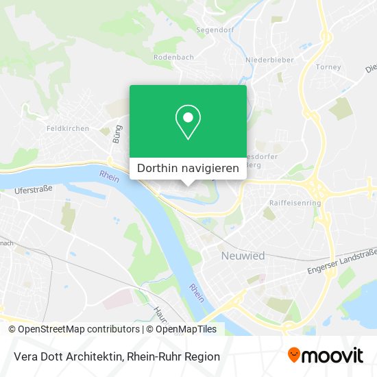 Vera Dott Architektin Karte